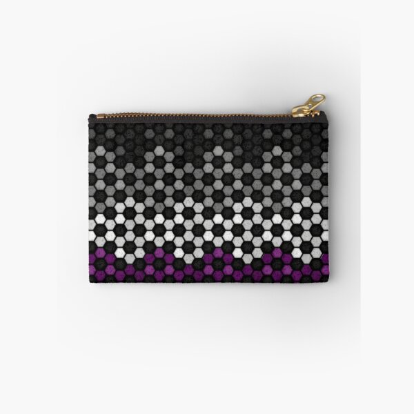 Item preview, Seamless Football Pattern in Asexual Pride Flag Colors designed and sold by LiveLoudGraphic.