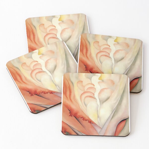 Item preview, Georgia O'Keeffe - Flower Abstraction designed and sold by BrushZen.