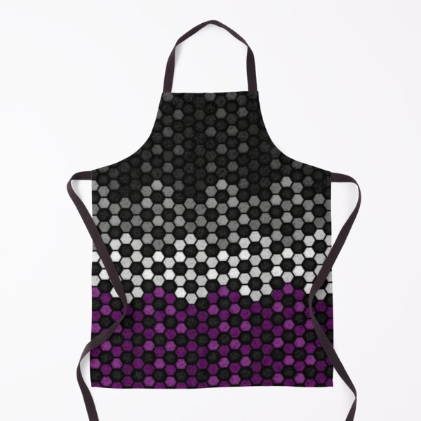 Item preview, Seamless Football Pattern in Asexual Pride Flag Colors designed and sold by LiveLoudGraphic.
