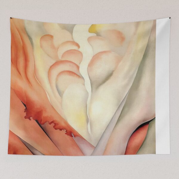 Item preview, Georgia O'Keeffe - Flower Abstraction designed and sold by BrushZen.