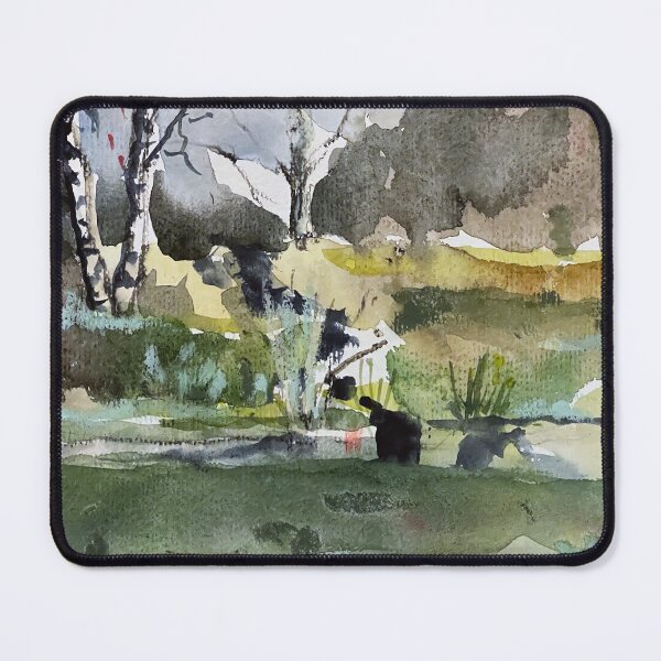 Item preview, Winter landscape designed and sold by Marie-Louise Avery.
