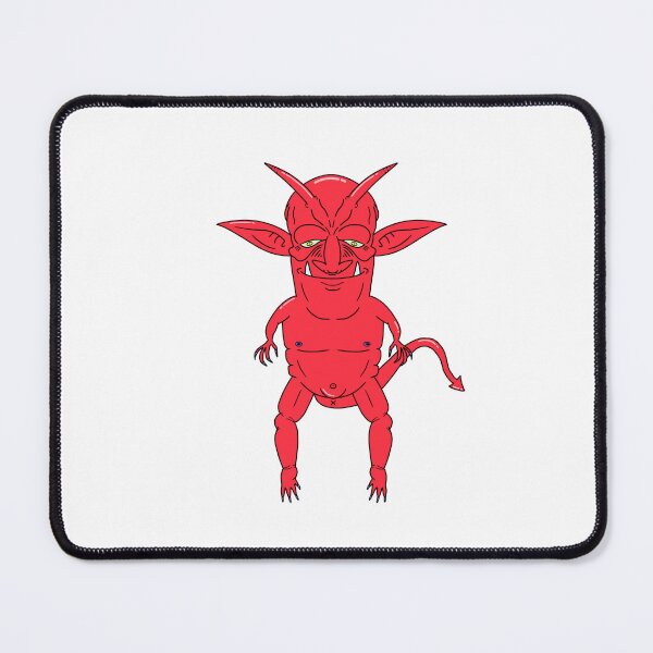 Item preview, Mischievous Red Goblin designed and sold by bluegoatcartoon.