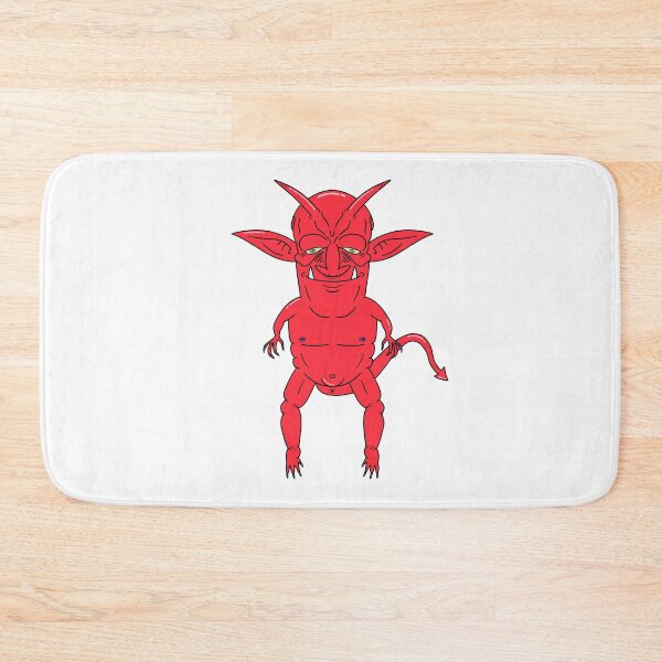 Item preview, Mischievous Red Goblin designed and sold by bluegoatcartoon.