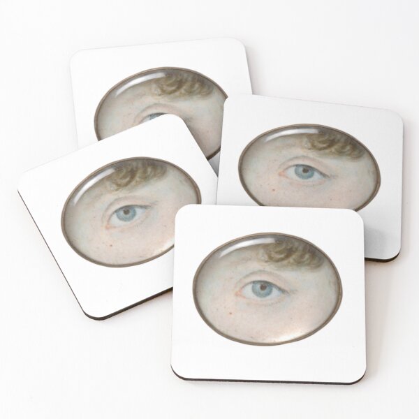 Item preview, Pale blue glass eye designed and sold by Josephine Ethereal.