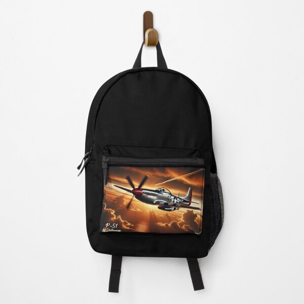 Item preview, P-51 Mustang at Sunset – Twilight Warrior designed and sold by MySheetMusicArt.