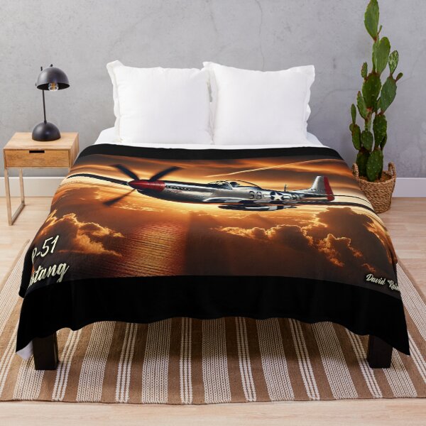 Item preview, P-51 Mustang at Sunset – Twilight Warrior designed and sold by MySheetMusicArt.