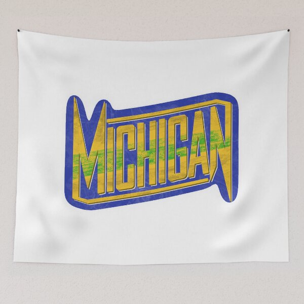 Item preview, University of Michigan logo classic T-shirt designed and sold by Dospart.