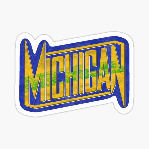 Item preview, University of Michigan logo classic T-shirt designed and sold by Dospart.