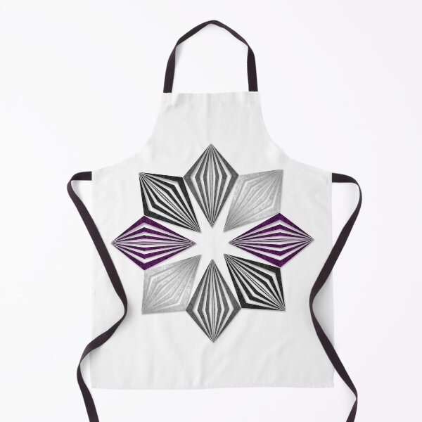 Item preview, Asexual Pride Flag Colored Geometric Starburst designed and sold by LiveLoudGraphic.