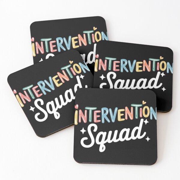 Item preview, Intervention Teacher School Squad Intervention Specialist designed and sold by tearbytea.