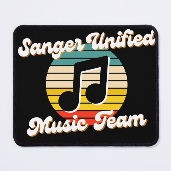 Item preview, Sanger Music Team Retro designed and sold by LongHaulHumor.