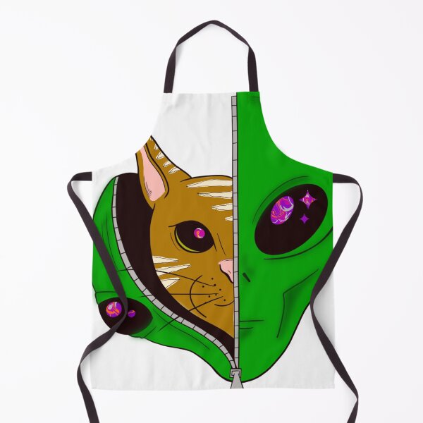 Item preview, Cat or alien? designed and sold by Onehappyhook.