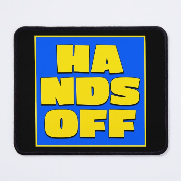 Item preview, Hands Off - Square designed and sold by Michael van der Hoorn.
