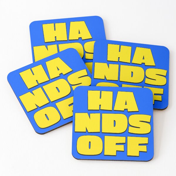 Item preview, Hands Off - Square designed and sold by Michael van der Hoorn.