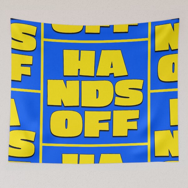 Item preview, Hands Off - Square designed and sold by Michael van der Hoorn.