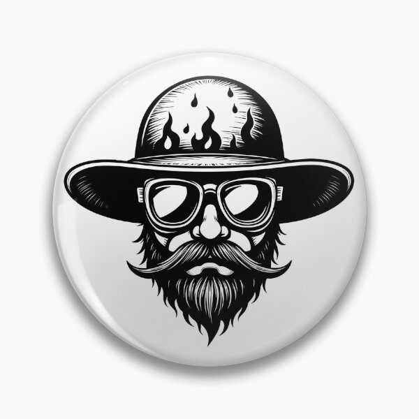 Item preview, Bearded flame hat designed and sold by Fab-Haven.