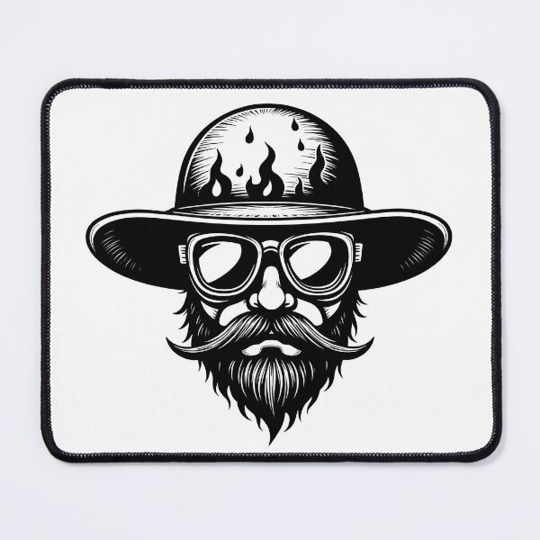Item preview, Bearded flame hat designed and sold by Fab-Haven.