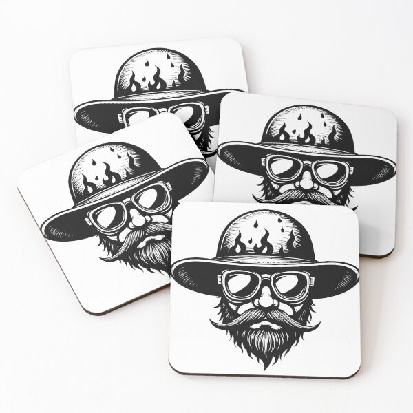 Item preview, Bearded flame hat designed and sold by Fab-Haven.