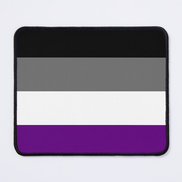 Item preview, Seamless Repeating Asexual Pride Flag Pattern designed and sold by LiveLoudGraphic.