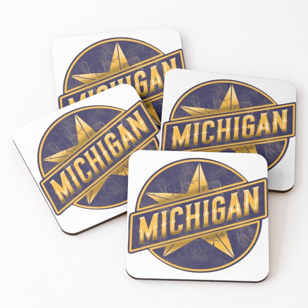 Item preview, University of Michigan logo classic T-shirt designed and sold by Dospart.