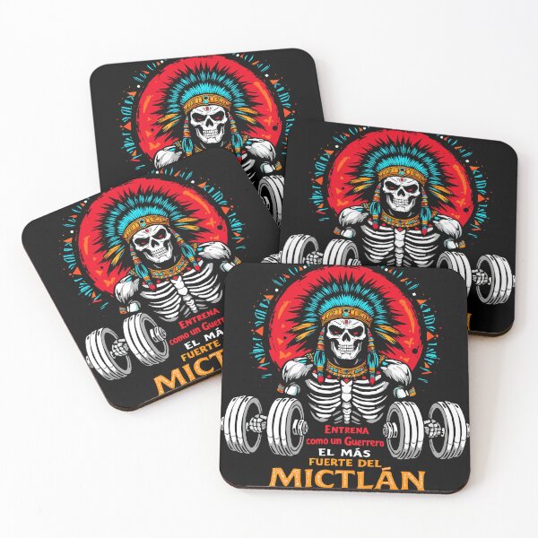 Item preview, El Más Fuerte del Mictlán – Aztec Warrior Gym Power designed and sold by BeamiCreations.