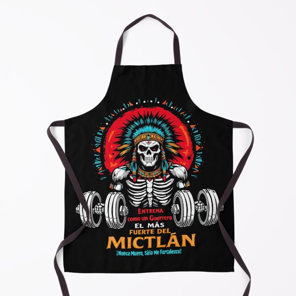 Item preview, El Más Fuerte del Mictlán – Aztec Warrior Gym Power designed and sold by BeamiCreations.