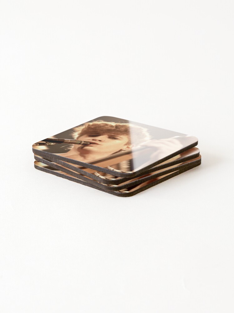 Thumbnail 4 of 5, Coasters (Set of 4), Lee Rocker - Phantom, Rocker & Slick - Photograph designed and sold by ConcertImages.