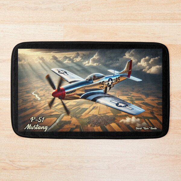 Item preview, P-51 Mustang Over Europe – WWII Tribute designed and sold by MySheetMusicArt.