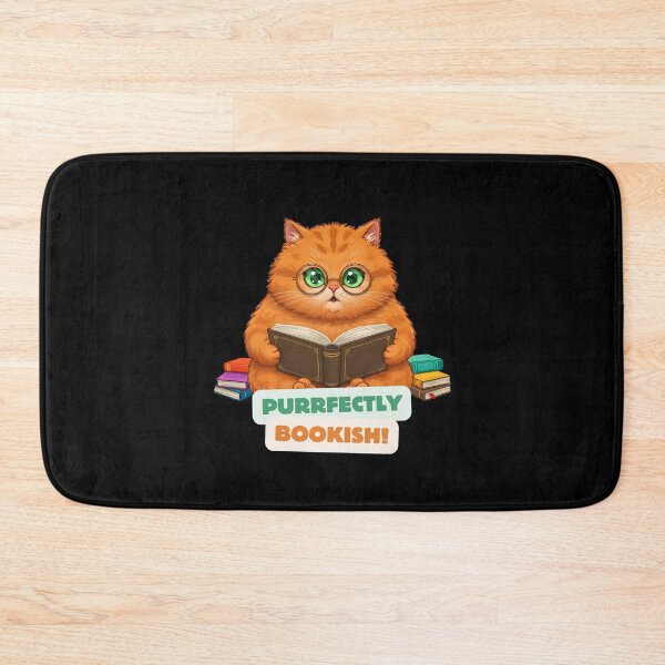 Item preview, Bookish Cat – Paws Off My Books! designed and sold by Meow Cat.