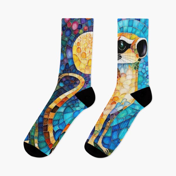 Item preview, Mosaic Meerkat designed and sold by purplesensation.