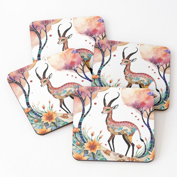 Item preview, Mosaic Gazelle  designed and sold by purplesensation.