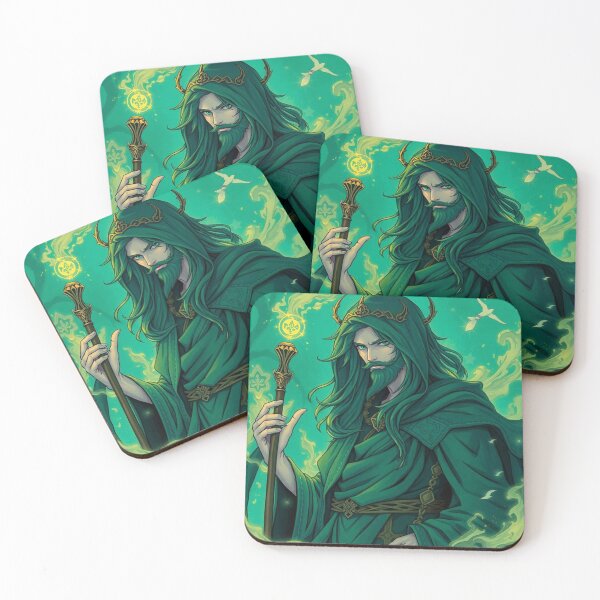 Item preview, Forest Sage: Young Celtic Druid designed and sold by Rothnaric.