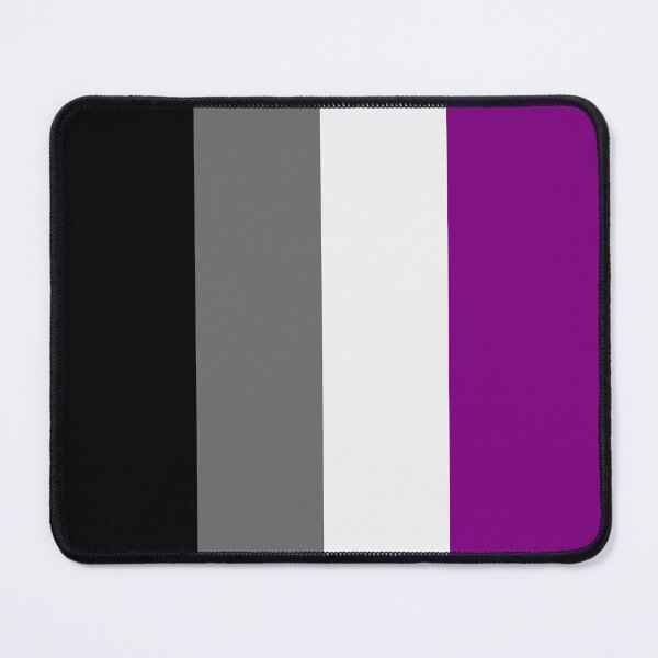 Item preview, Seamless Repeating Asexual Pride Flag Pattern designed and sold by LiveLoudGraphic.