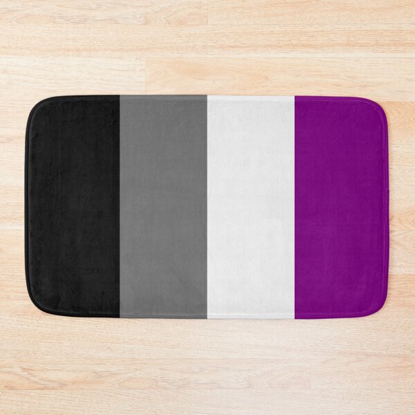 Item preview, Seamless Repeating Asexual Pride Flag Pattern designed and sold by LiveLoudGraphic.