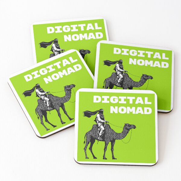 Artikelvorschau, Digitaler Nomade - 01010110100 entworfen und verkauft von FlipStitch Tees.