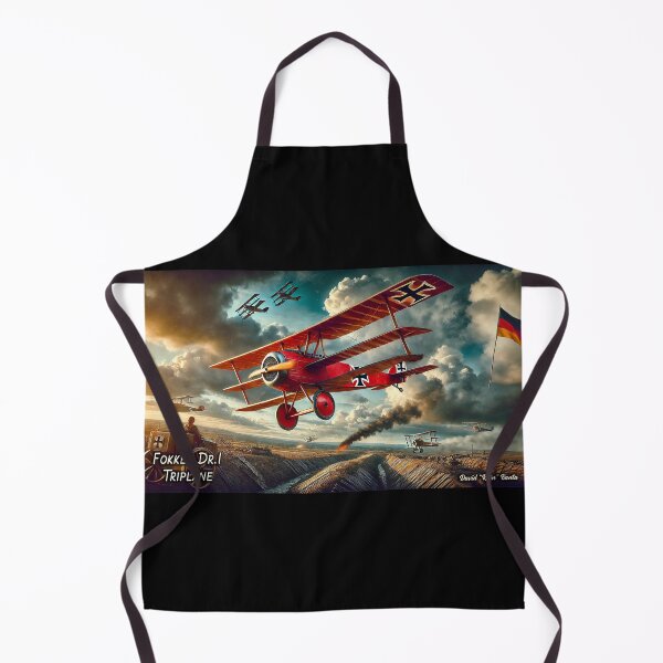Item preview, Fokker Dr.I – The Red Baron’s Fury designed and sold by MySheetMusicArt.