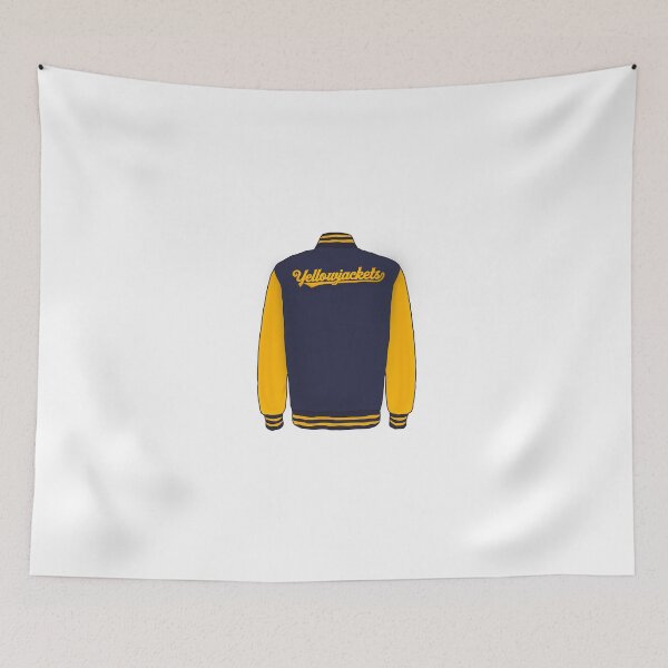 Item preview, Yellowjackets Varsity Jacket designed and sold by SwiftStickerz.