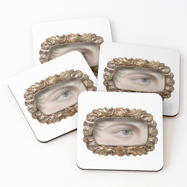 Item preview, Gold framed blue eye designed and sold by Josephine Ethereal.