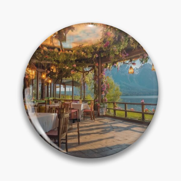Item preview, The Hidden Gem A Beautiful Enchanted Restaurant by the Lake designed and sold by BlareBlare.