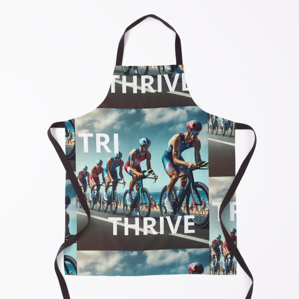 Item preview, TRI THRIVE – Triathlon Motivation Design designed and sold by Triathlongram.