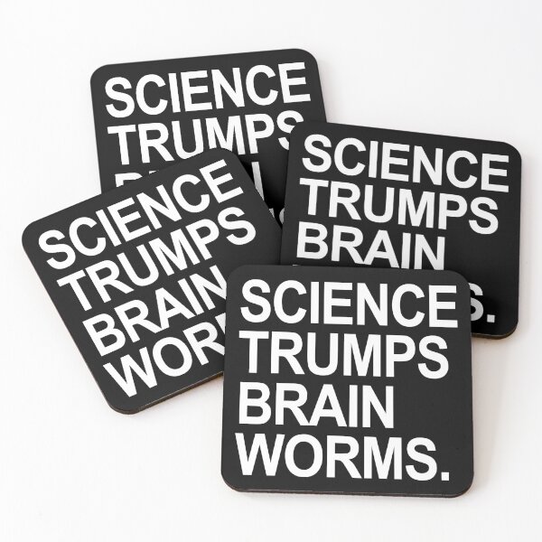 Item preview, Science trumps Brain Worms designed and sold by Thelittlelord.