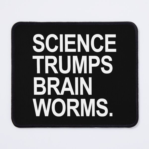 Item preview, Science trumps Brain Worms designed and sold by Thelittlelord.
