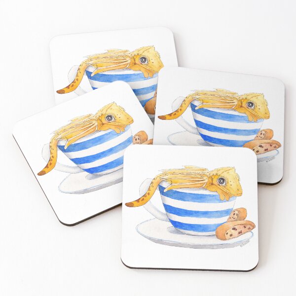 Item preview, Crested Gecko Dragon 'Cuppa' designed and sold by Gwynnerohrs.