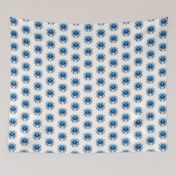 Item preview, Blue Spider on Web designed and sold by WildlifeInc.