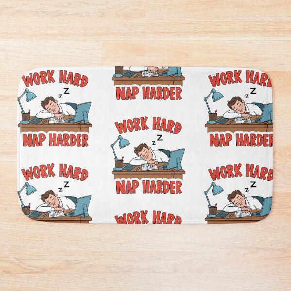 Item preview, Work Hard Nap Harder! designed and sold by VaniCoDesigns.