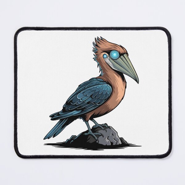 Item preview, Cyberpunk Mecha Bird with Futuristic Glow designed and sold by WildlifeInc.