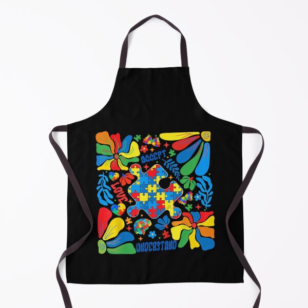 Item preview, Accept Understand Love Autism Awareness Boho Flower Puzzle designed and sold by lidanmasi.