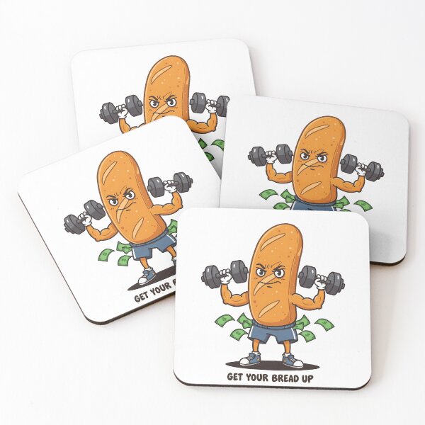 Item preview, Bread Gains! Get Your Bread Up! designed and sold by VaniCoDesigns.