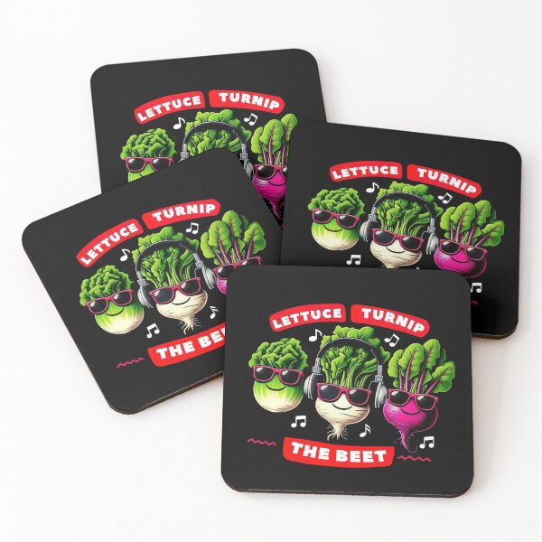 Item preview, Lettuce Turnip the Beet - Vegetables DJing designed and sold by Myra365Art.