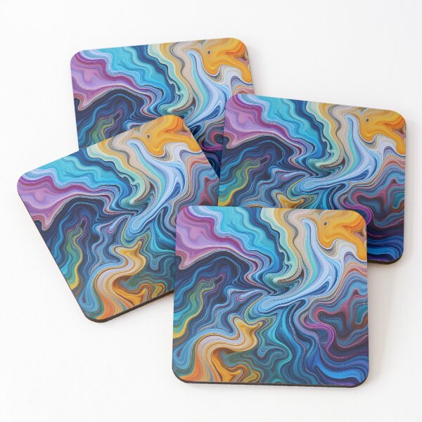 Item preview, Abstract Fluid Patterns designed and sold by Dino-Lune.